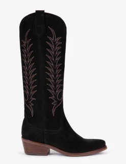 BOY Penelope Chilvers Blanca Suede Embroidered Boot