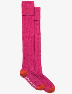 Penelope Chilvers Cashmere Cable Boot Socks