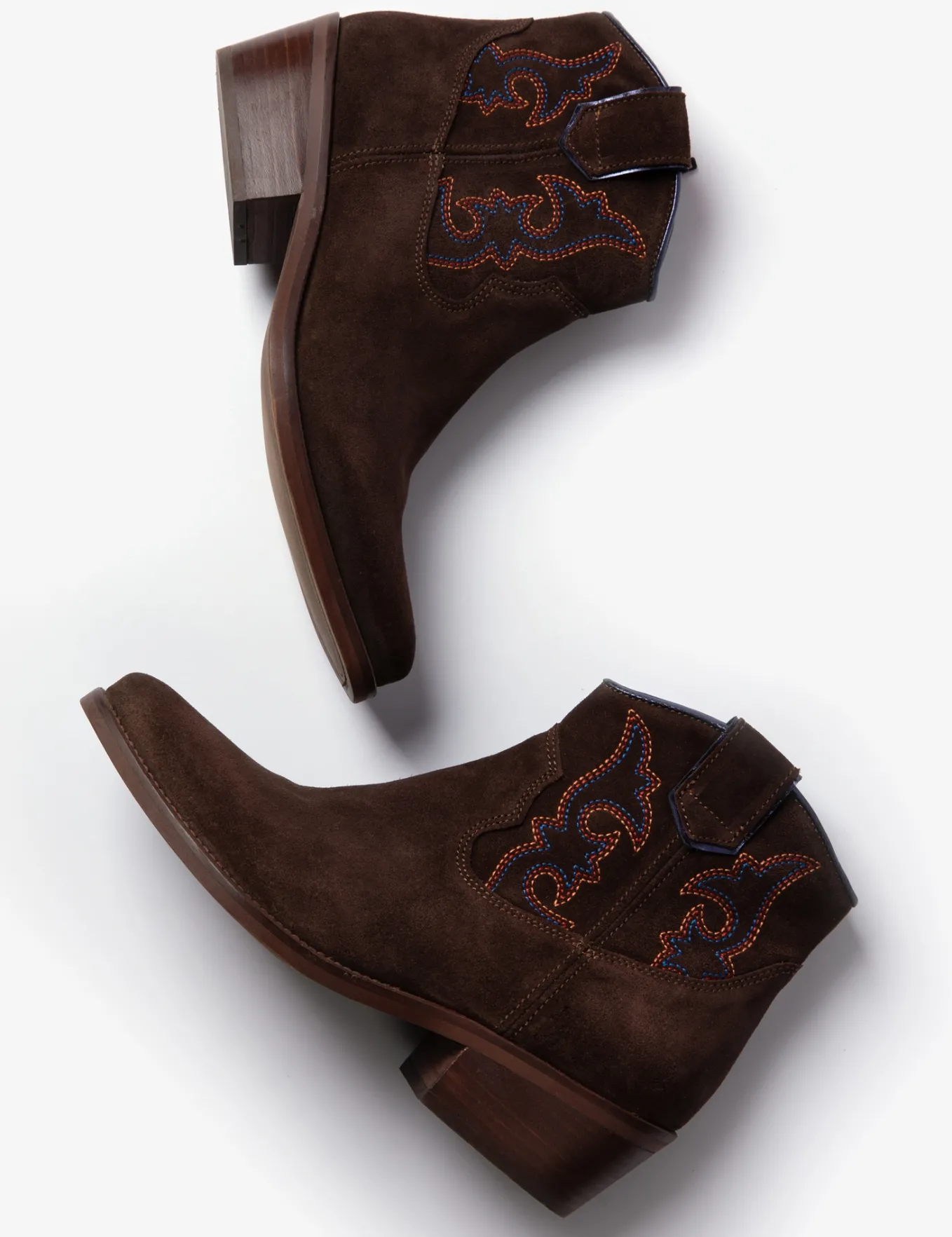 BOY Penelope Chilvers Cassidy Suede Embroidered Boot