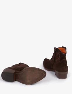 BOY Penelope Chilvers Cassidy Suede Embroidered Boot