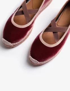 Penelope Chilvers Chico Velvet Espadrille