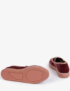 Penelope Chilvers Chico Velvet Espadrille