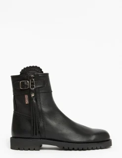 Penelope Chilvers Cropped Leather Tassel Boot