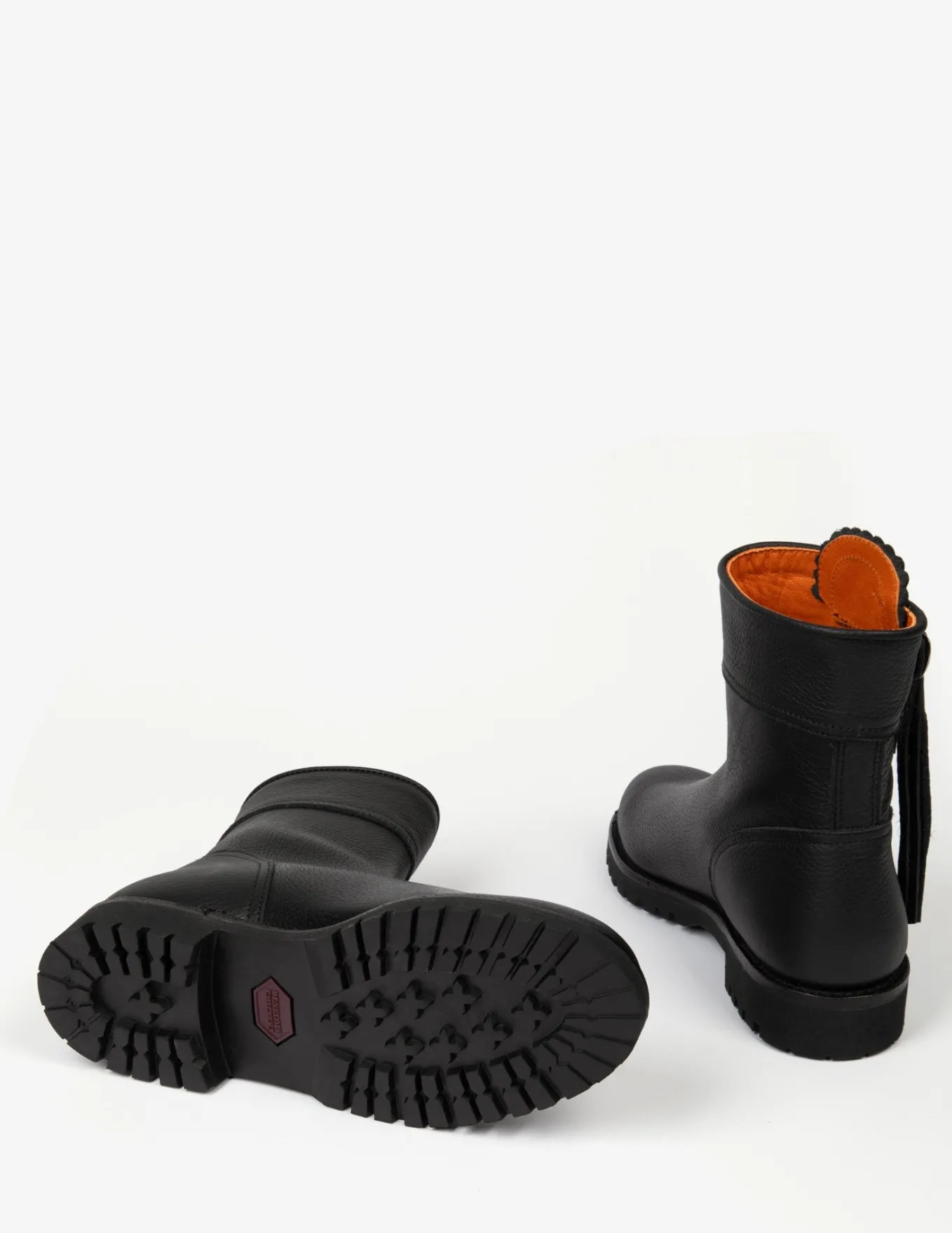 Penelope Chilvers Cropped Leather Tassel Boot