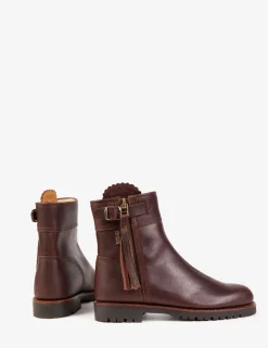 Penelope Chilvers Cropped Wool-Lined Tassel Boot