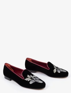 Penelope Chilvers Dandy Velvet Acorn Slipper