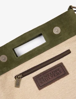 Penelope Chilvers Fringe Handy Suede Bag