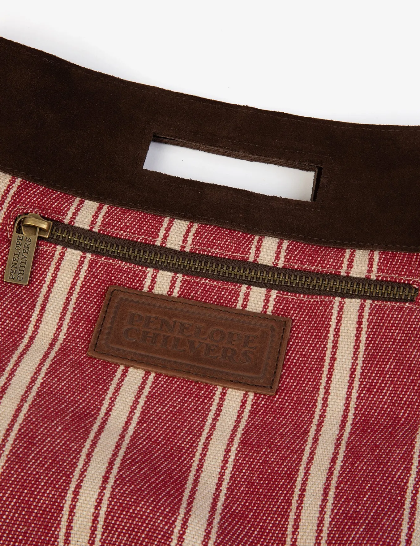 Penelope Chilvers Fringe Handy Suede Bag