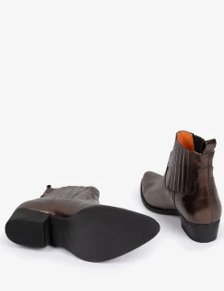 Penelope Chilvers Frontier Metallic Leather Boot