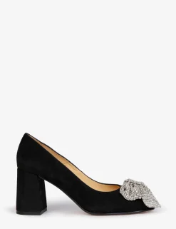 Penelope Chilvers Gamine Bow Suede Shoe