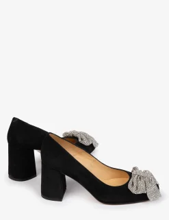 Penelope Chilvers Gamine Bow Suede Shoe