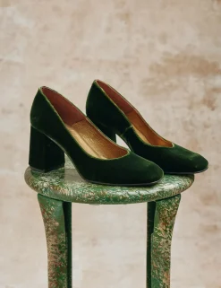 Penelope Chilvers Gamine Velvet Shoe