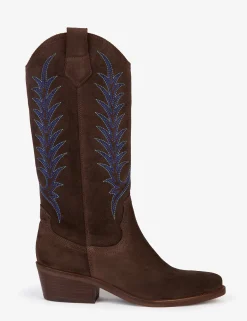 BOY Penelope Chilvers Goldie Embroidered Cowboy Boot
