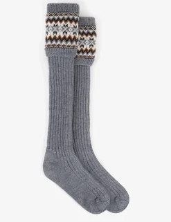 Penelope Chilvers Highland Fairisle Boot Sock