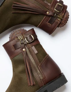 Penelope Chilvers Inclement Cropped Tassel Boot
