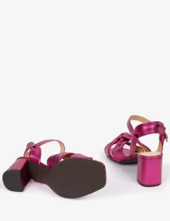 Penelope Chilvers Infinity Metallic Sandal