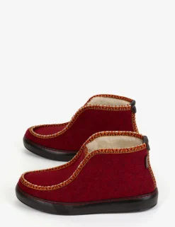 Penelope Chilvers Inuit Felt Wool-Lined Slipper