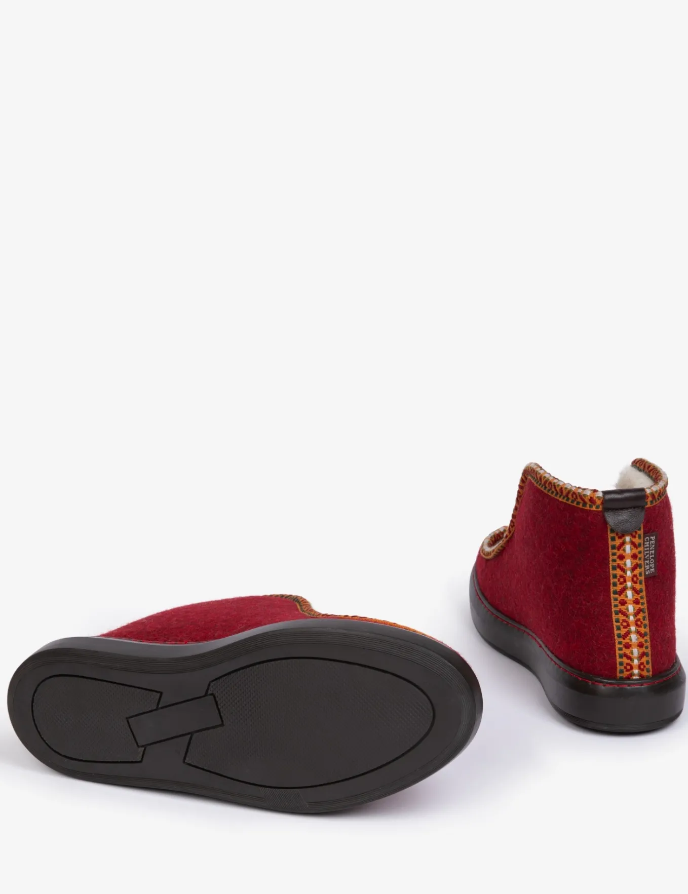 Penelope Chilvers Inuit Felt Wool-Lined Slipper