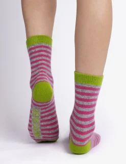 Penelope Chilvers Lambswool Candy Stripe Sock