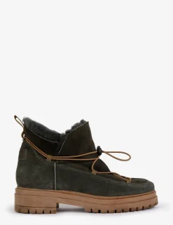 Penelope Chilvers Lomond Suede Shearling-Lined Boot