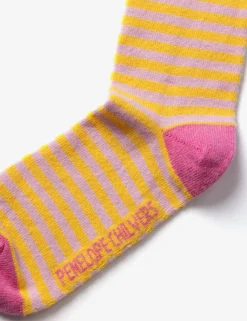 Penelope Chilvers Long Lambswool Candy Stripe Sock