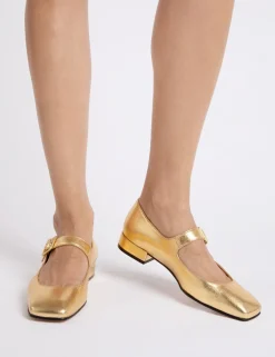 Penelope Chilvers Low Mary Jane Leather Shoe