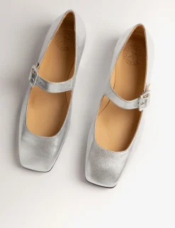 Penelope Chilvers Low Mary Jane Leather Shoe