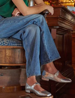 Penelope Chilvers Low Mary Jane Leather Shoe