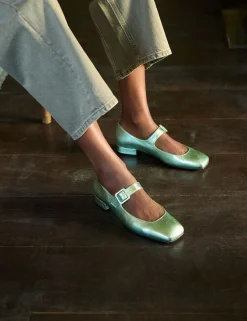 Penelope Chilvers Low Mary Jane Leather Shoe