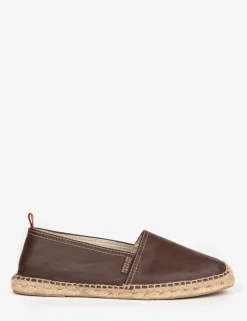 Penelope Chilvers Mens Flat Leather Espadrille