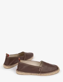 Penelope Chilvers Mens Flat Leather Espadrille