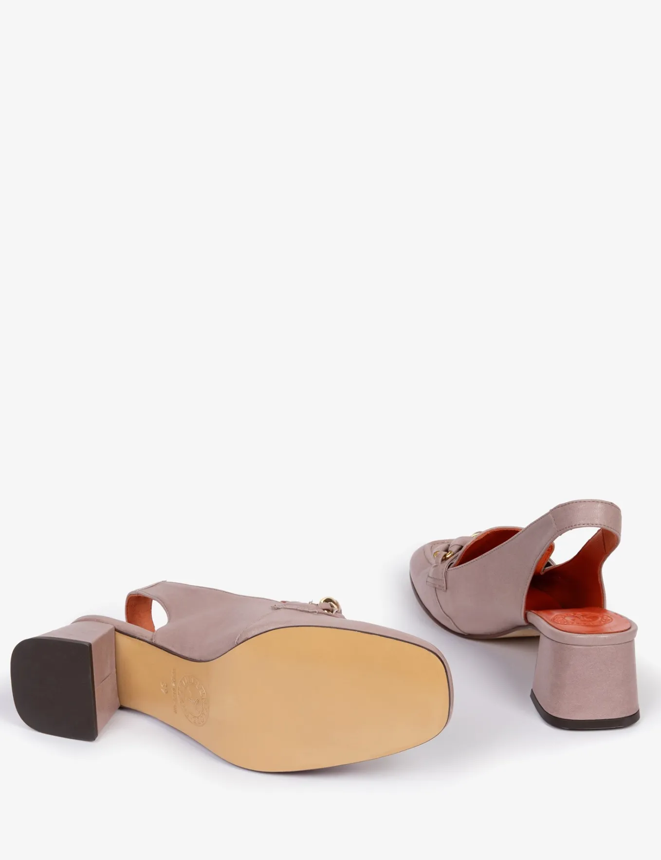 Penelope Chilvers Mid Lorenzo Slingback Leather Loafer