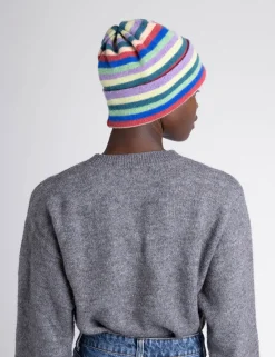Penelope Chilvers Miro Wool Stripe Hat