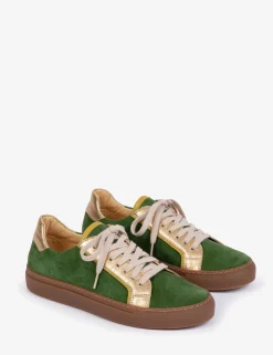 Penelope Chilvers Paradise Suede Metallic Trainer