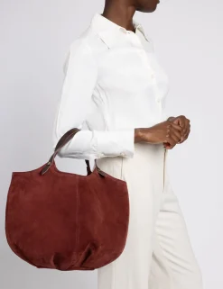 Penelope Chilvers Pillow Suede Bag