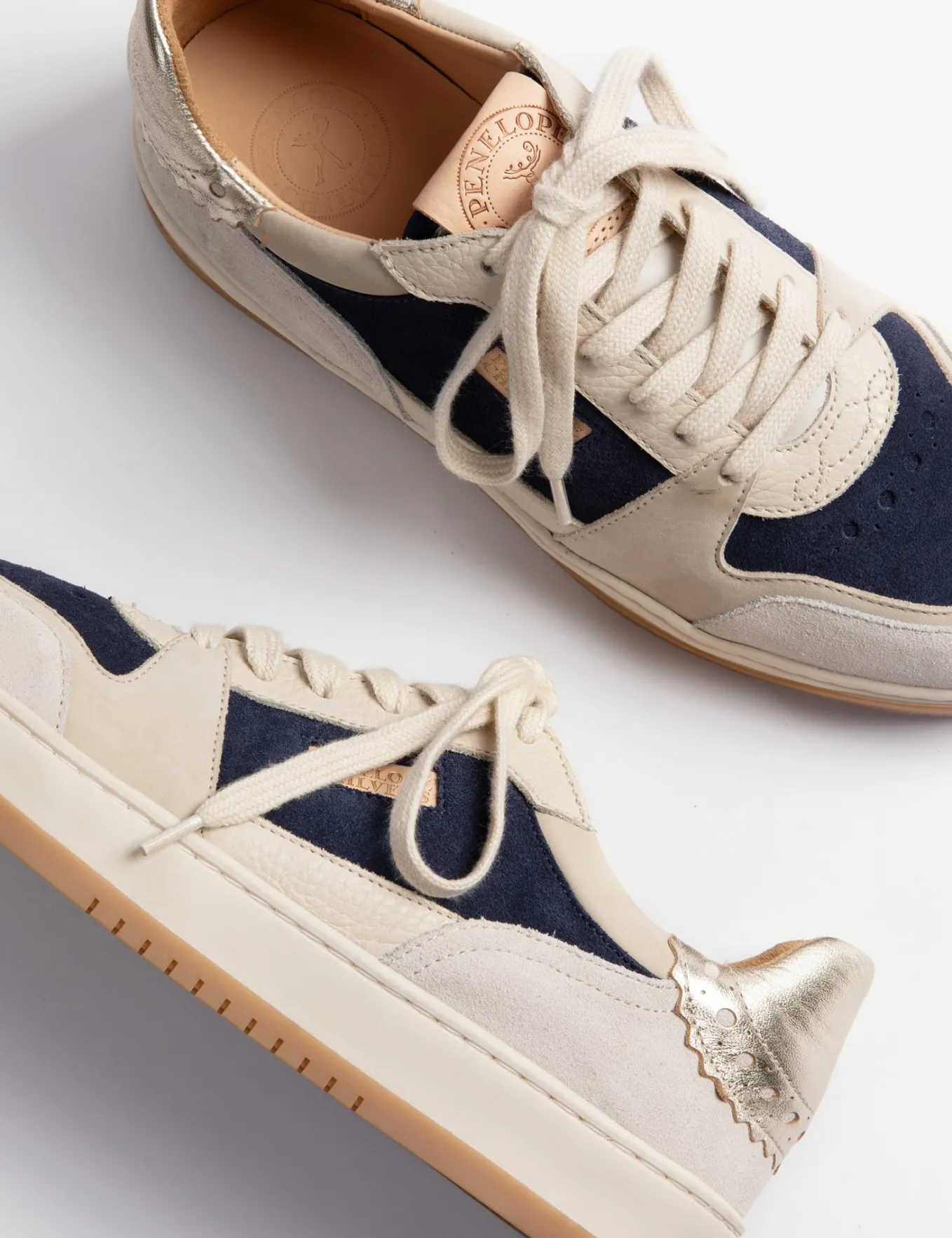 Penelope Chilvers Pintado Leather Trainer