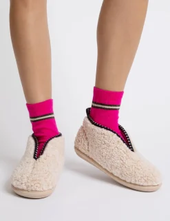 Penelope Chilvers Puck Fleece Slipper