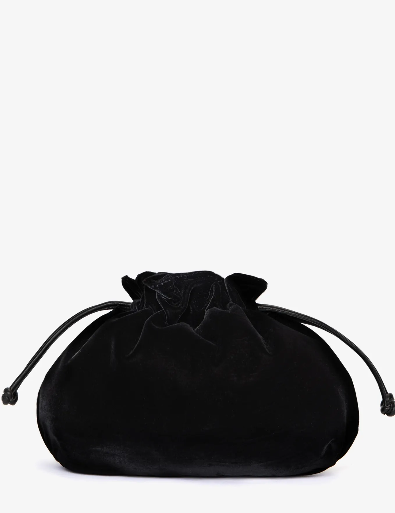 Penelope Chilvers Puffball Velvet Clutch