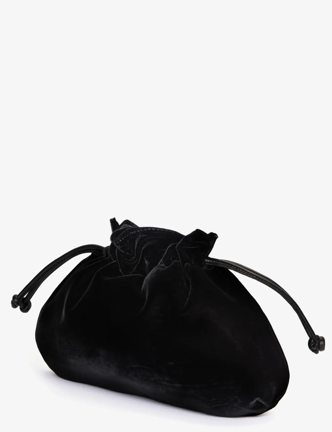 Penelope Chilvers Puffball Velvet Clutch