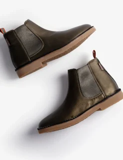 Penelope Chilvers Rambla Metallic Leather Boot