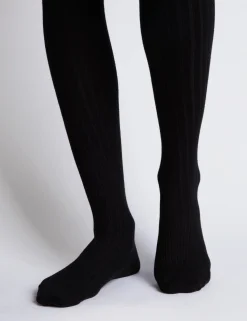Penelope Chilvers Ribbed Egyptian Cotton Tights