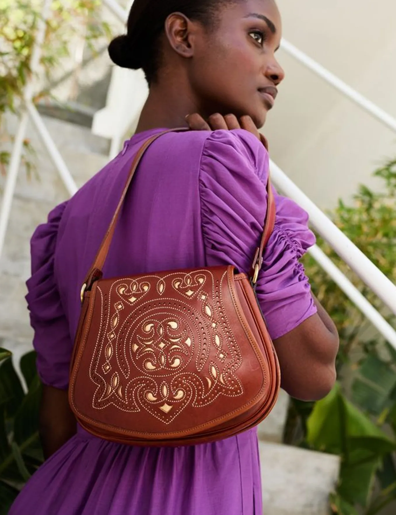 Penelope Chilvers Romero Leather Bag