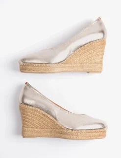 Penelope Chilvers Scoop Leather Espadrille
