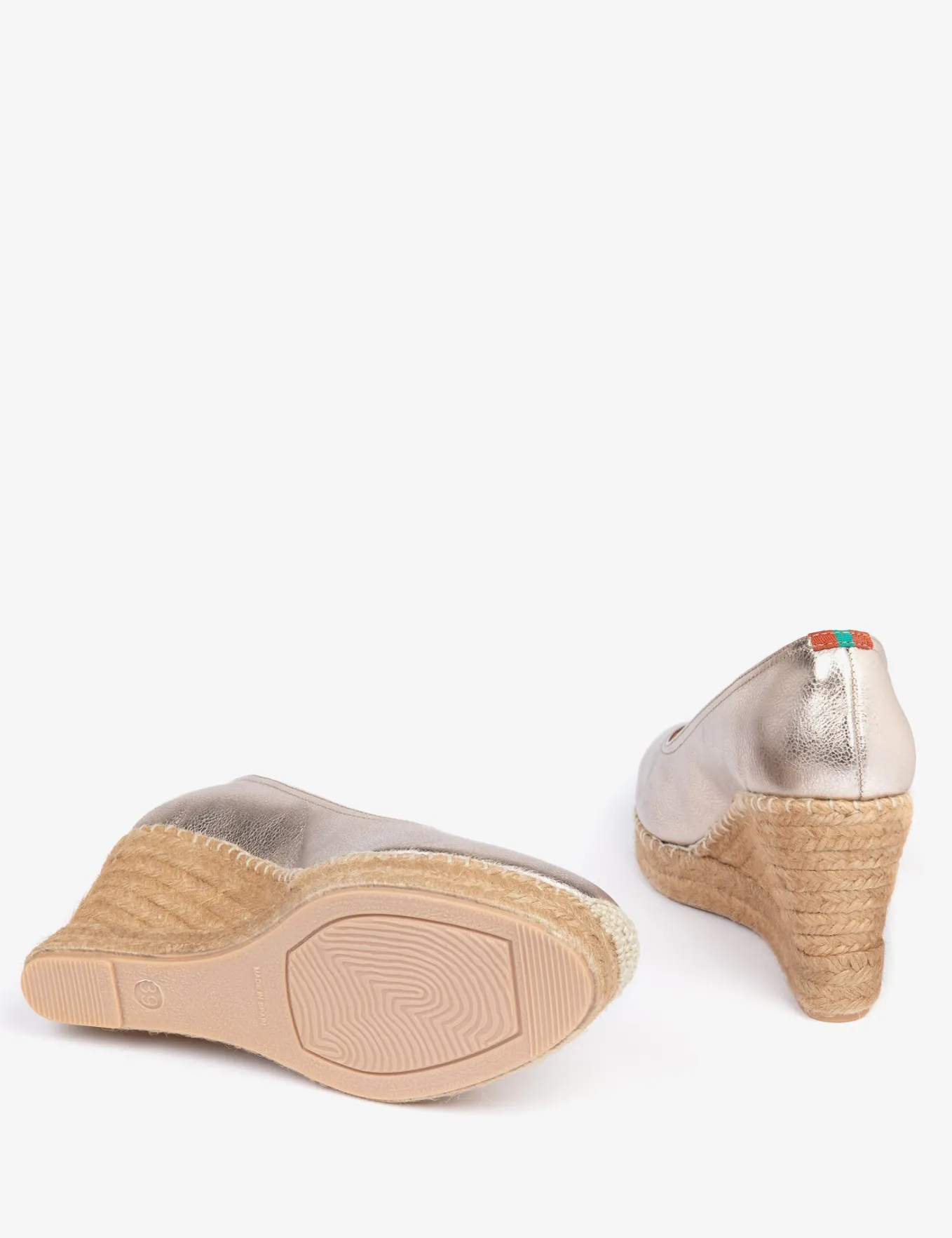 Penelope Chilvers Scoop Leather Espadrille