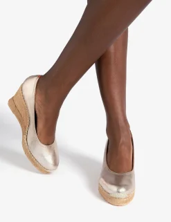 Penelope Chilvers Scoop Leather Espadrille