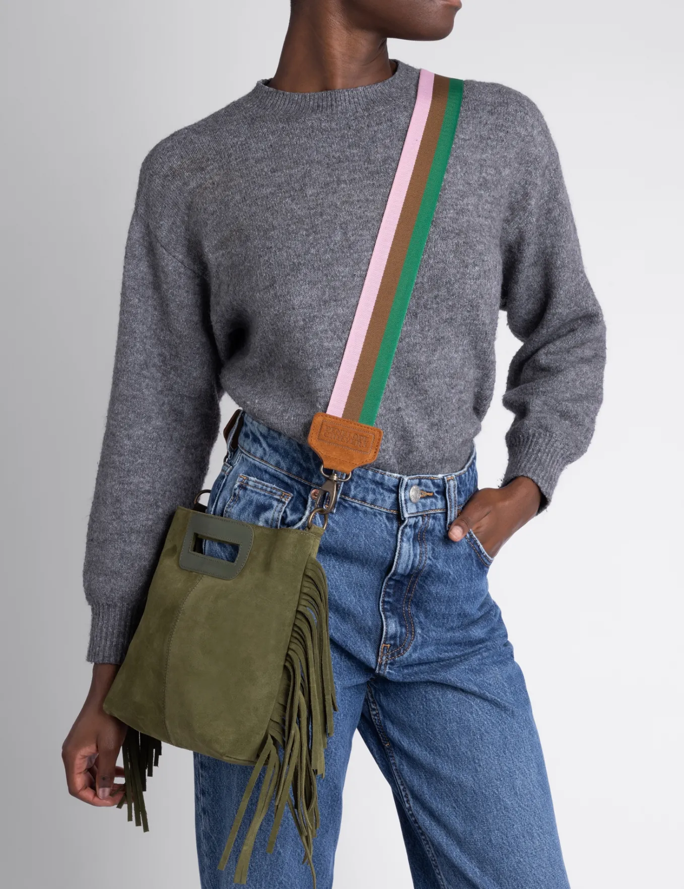 Penelope Chilvers Stripe Bag Strap