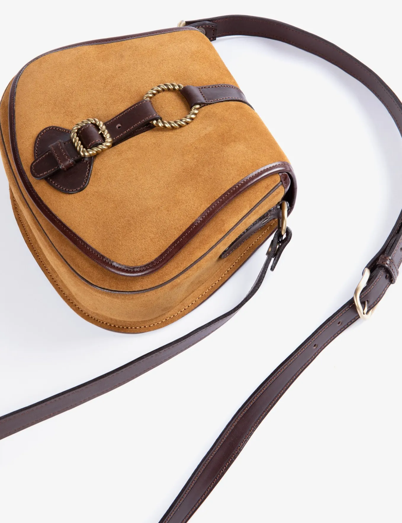 Penelope Chilvers Tambor Braided Barley Suede Bag