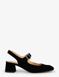 Penelope Chilvers Tiffany Diamante Suede Slingback
