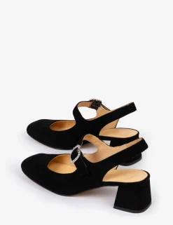 Penelope Chilvers Tiffany Diamante Suede Slingback